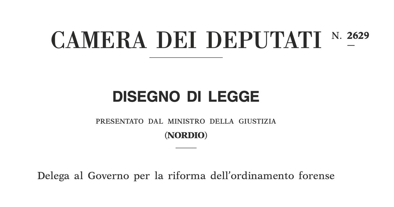 Approvato dalla Camera dei Deputati il disegno di legge "Delega al Governo per la riforma dell’ordinamento forense"